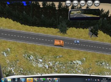 3D Driving Simulator Software with Evaluation System