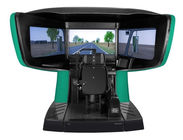 Manual interactive driving simulator , Right hand screen simulator